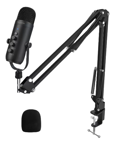 microphone with stand